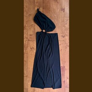 Elegant Black Maxi Dress